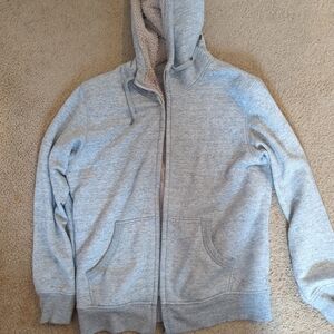 Uniqlo Cream Sherpa Lined Jacket